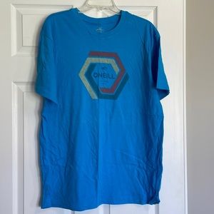 NWOT - O’Neill size large T-shirt - very nice blue!  Super soft
